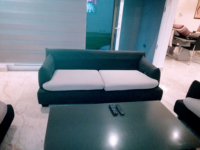 Sofa well cleaned