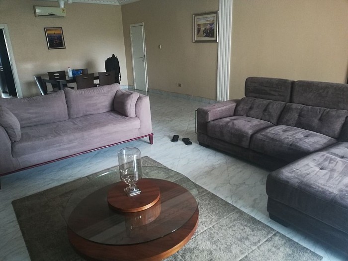 Sofa deep cleaned @ Nkrabea Royal